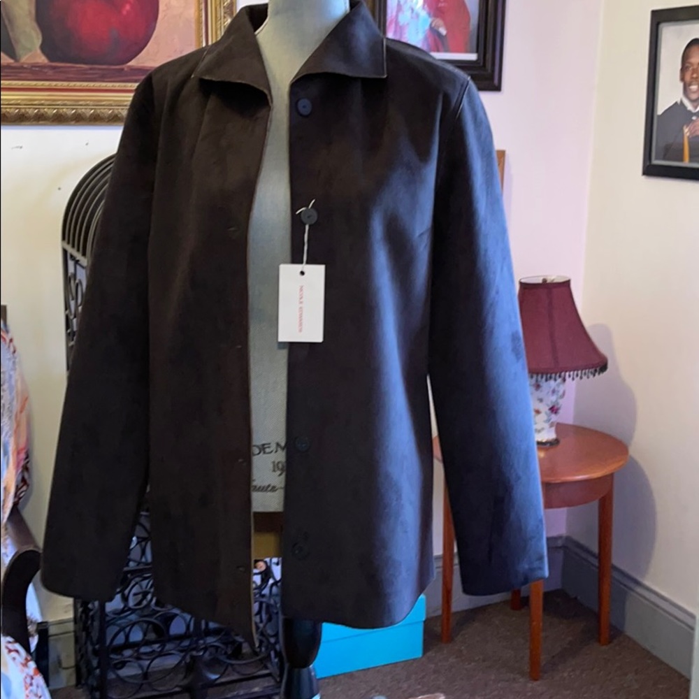 Nicole Edward’s Suede Jacket